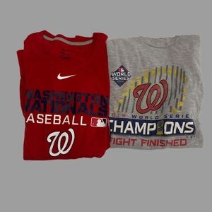 Washington Nationals T-Shirts: Mens size L